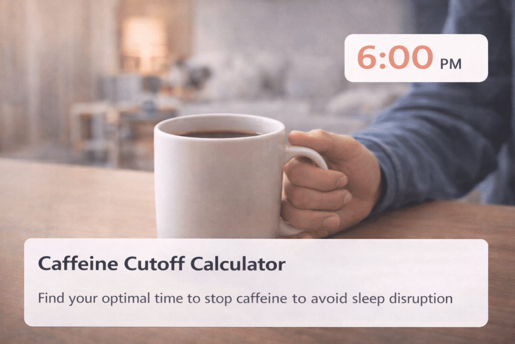 Caffeine Cutoff Calculator