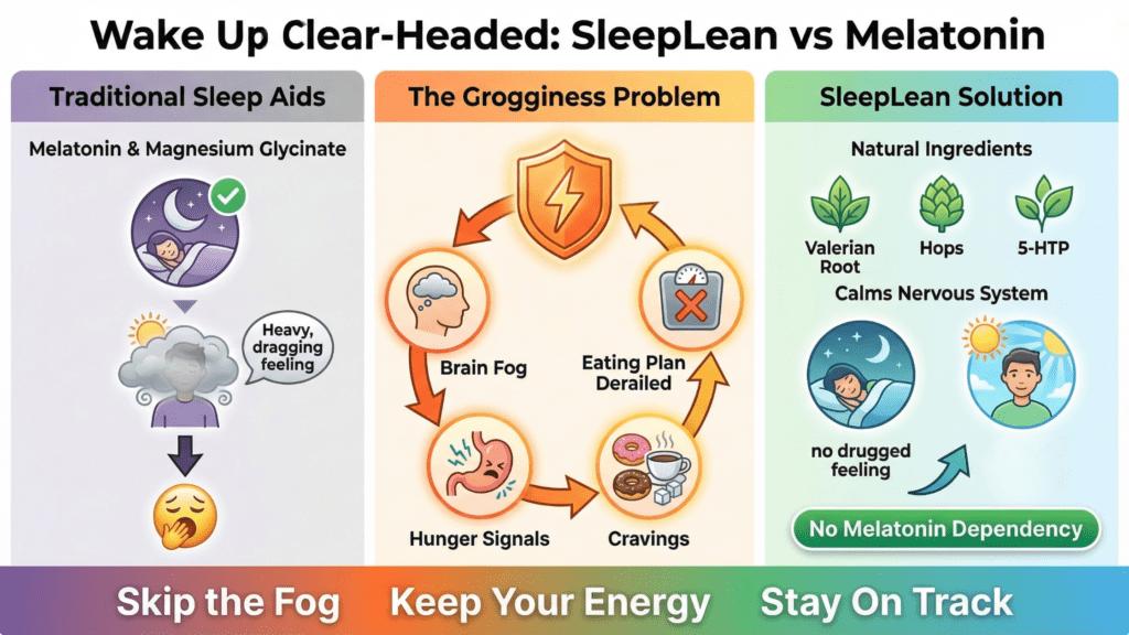 SleepLean vs Melatonin