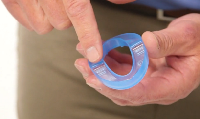 zquiet anti-snoring mouth guard hinge