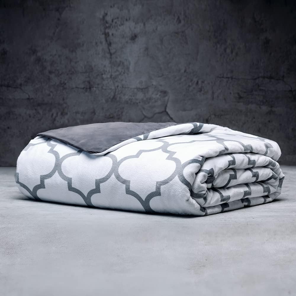 Luxome Weighted Blanket for hot, anxious sleepers