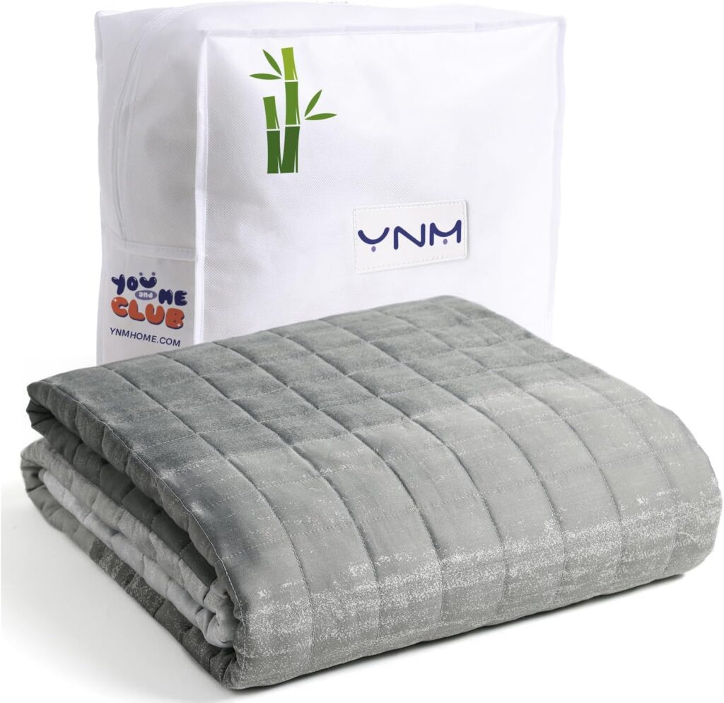 YnM Cooling Weighted Blanket for hot sleepers