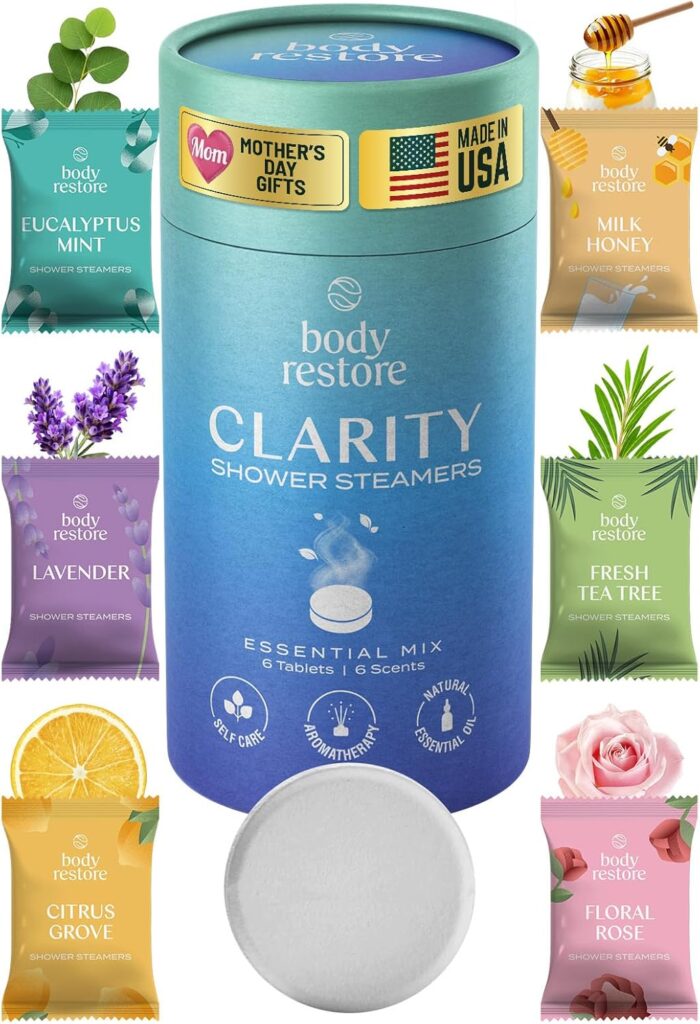 Body Restore Shower Steamers Aromatherapy mothers day gift idea
