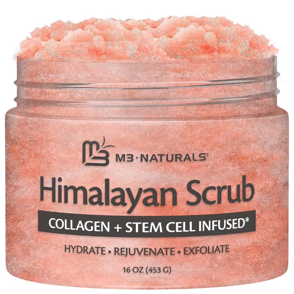 M3 Naturals Himalayan Salt Scrub Mothers Day gift idea