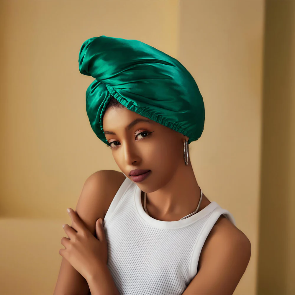 Promeed 100% Mulberry Silk Head Turban for mothers day