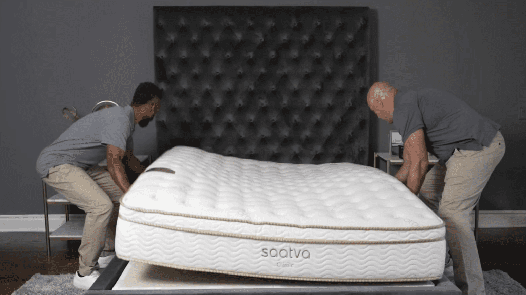 Saatva white glove delivery