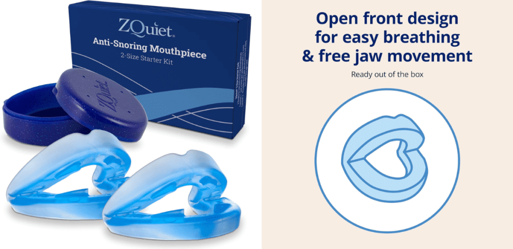 ZQuiet Anti-Snore Mouthpiece Starter Pack