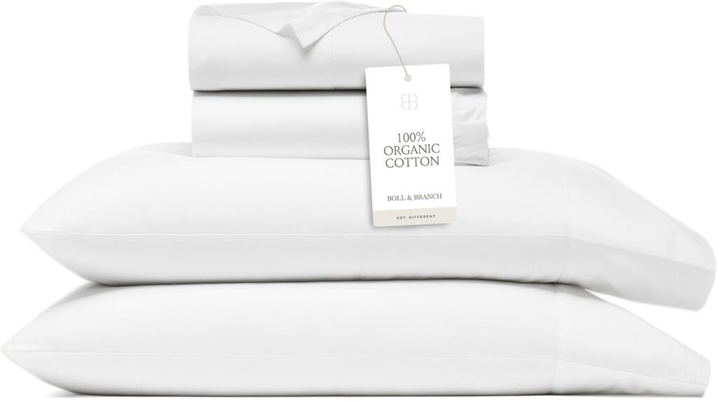 Best Cooling Percale Boll & Branch Percale Sheet Set