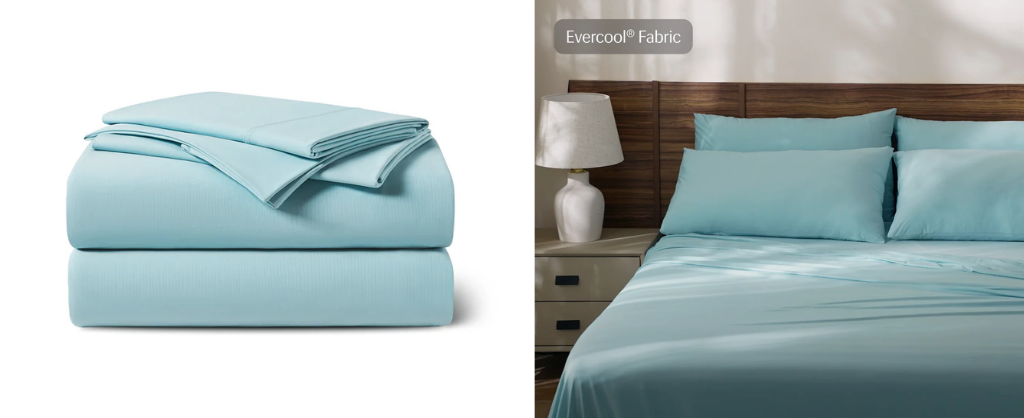 Best for Hot Sleepers Rest Evercool Cooling Sheet Set